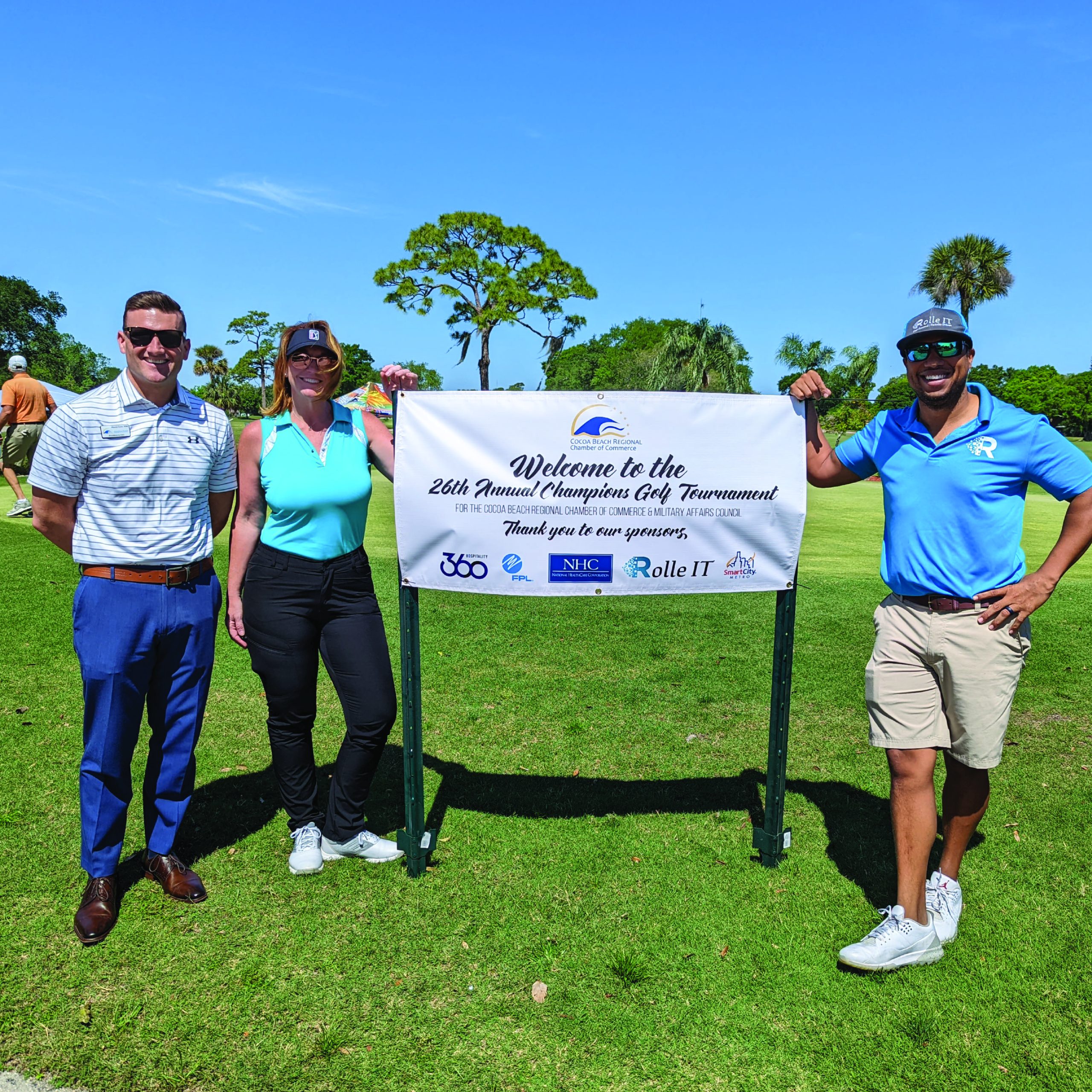 Rolle IT at golf Event Melbourne Brevard Cocoa Beach regional Chamber